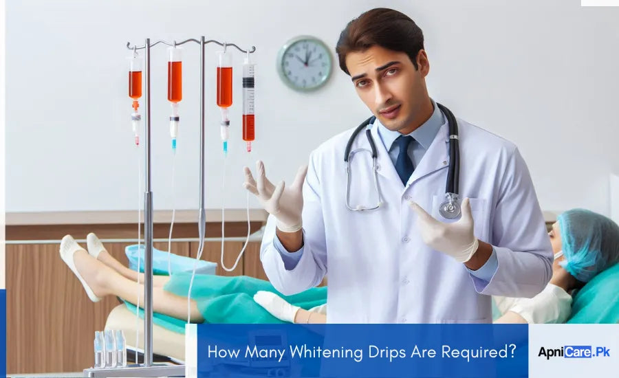 How Many Whitening Drips Are Required?