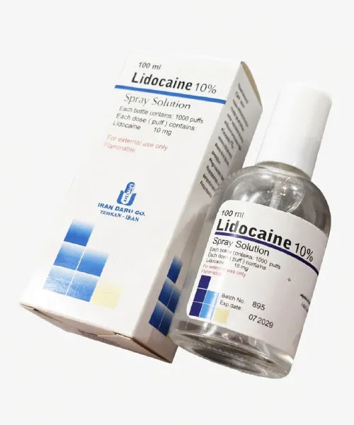 Lidocaine Numbing Spray Solution 10% - 100ml
