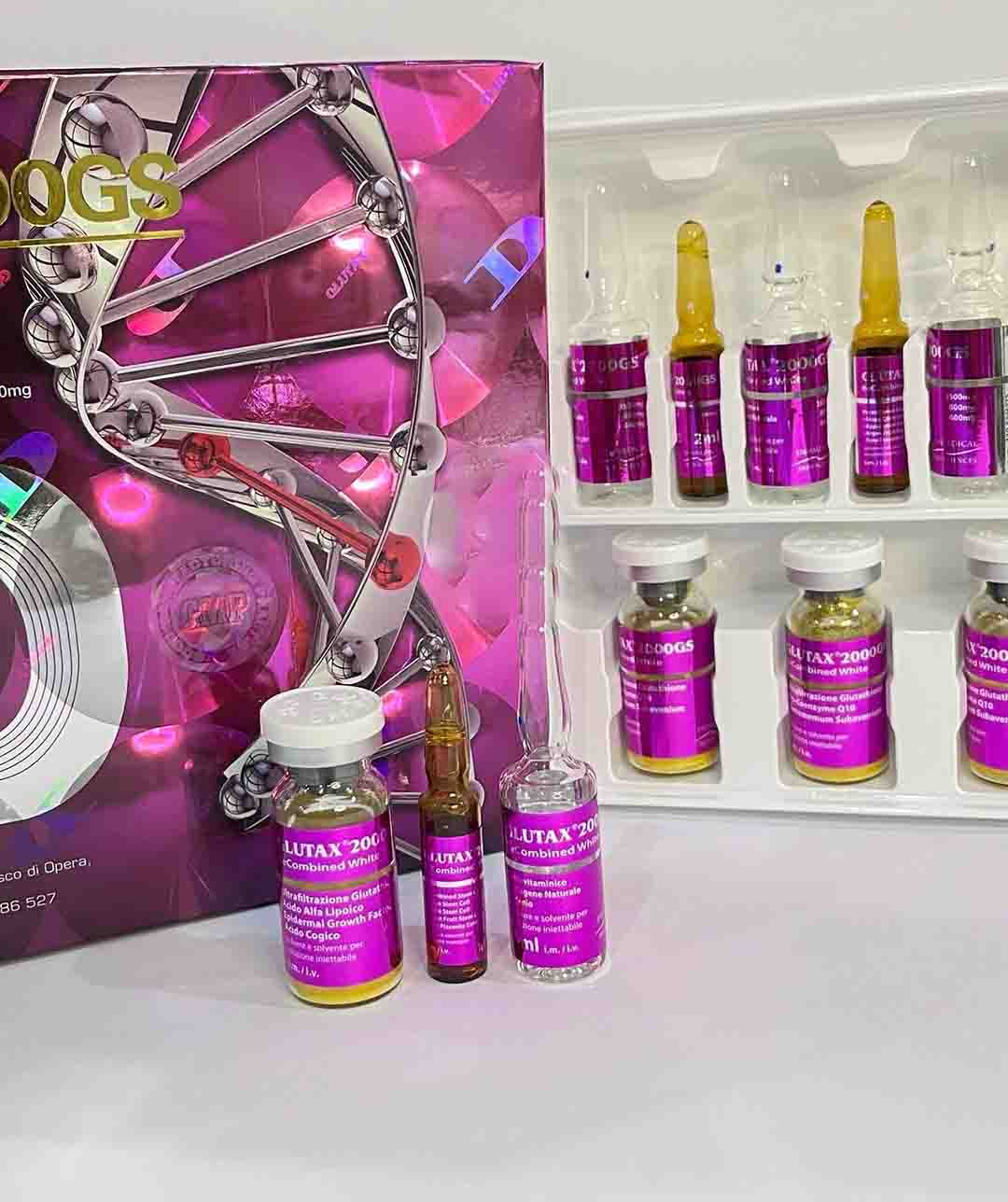 glutax 2000gs whitening injection