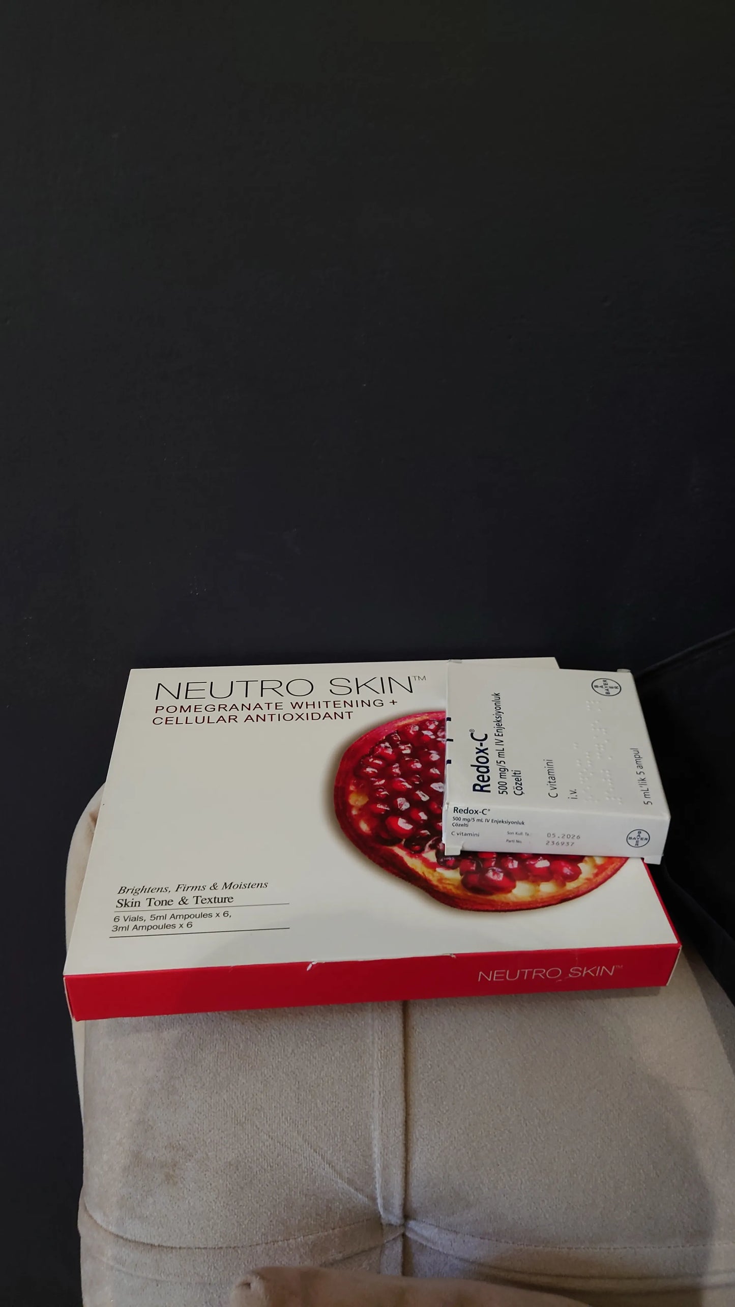 neutro skin pomegranate whitening injection