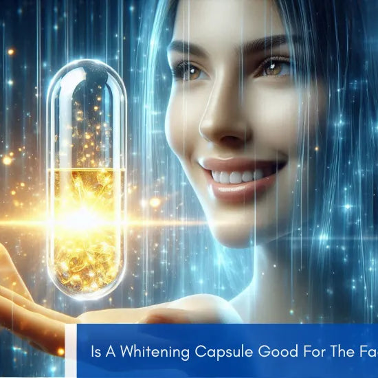 Is a whitening capsule good for the face?