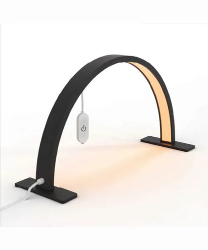 Half Moon Nail Light Table for Salons