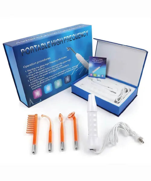Electrode Wand High Frequency Machine - 4 In 1