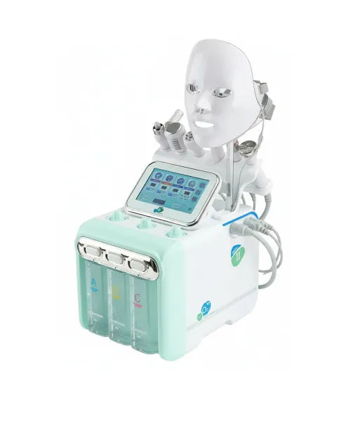 Hydra Facial Machine (7 in 1) with led light portable