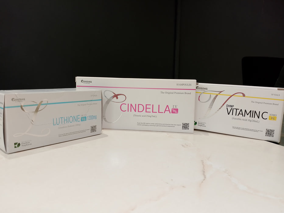 Cindella Korea Whitening Injection - Ascorbic Acid Vitamin C | 10 Session