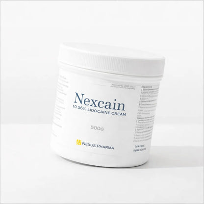 Nexcain Lidocaine Cream Numbing Jar - 10.56% - 500gm