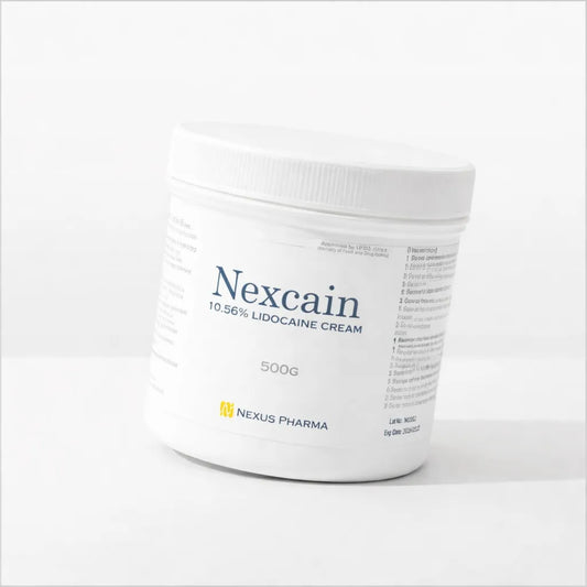 Nexcain Lidocaine Cream Numbing Jar - 10.56% - 500gm