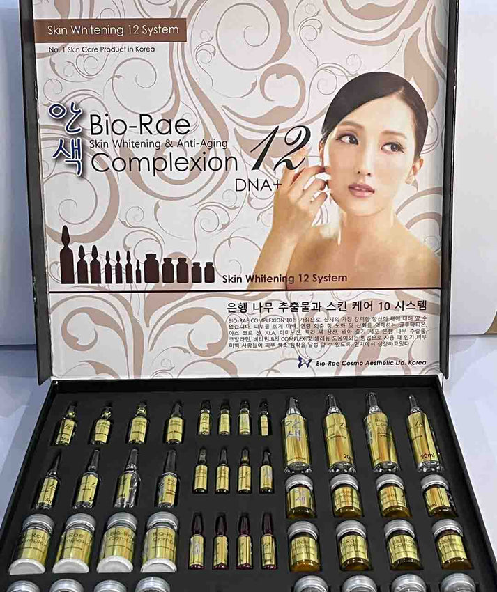Bio Rae Complexion 12 DNA+ Whitening Injection | 48 Vials | 4 Sessions ...