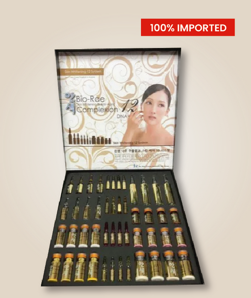 Bio Rae Complexion 12 DNA+ | 48 Vials | Whitening Injection | 4 Session     